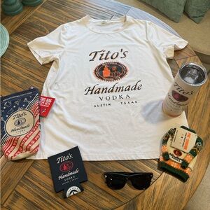 Lot of Tito’s Swag